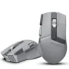 Amkette XS Series Flow S Ergonomic Wireless Mouse/Bluetooth Mouse with Side Scroll, 2.4G + 3×BT, 7 Buttons, Multi-OS, 3200 DPI Adjustable, 1000Hz Polling, 800mAh Rechargeable