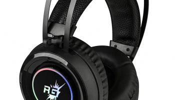 Redgear Cloak Wired RGB Gaming Headphones with Microphone for PC