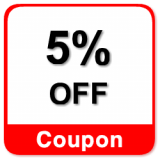 Flat 5% OFF for ALL Purchases Site-Wide